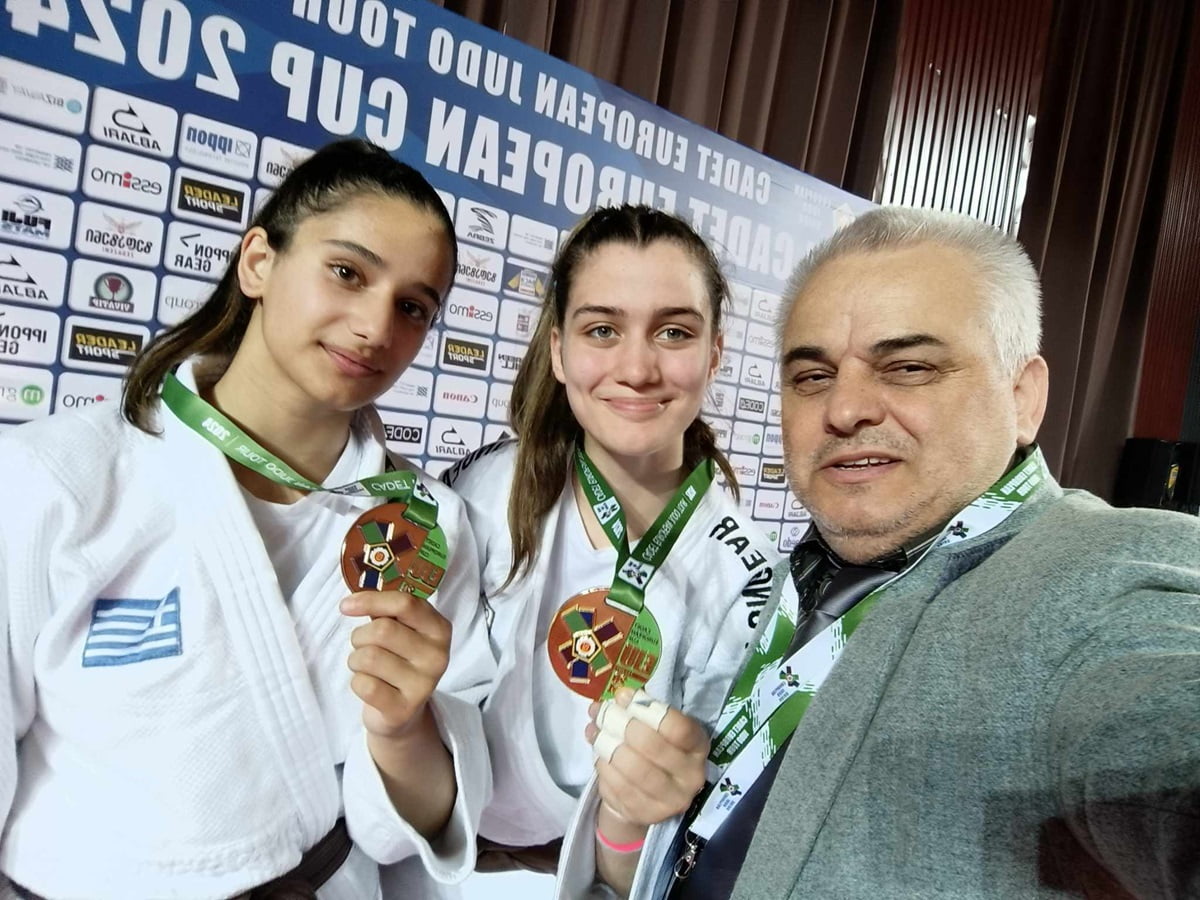 Τζούντο: Τρία μετάλλια για την Ελλάδα στο Ευρωπαϊκό Κύπελλο U18