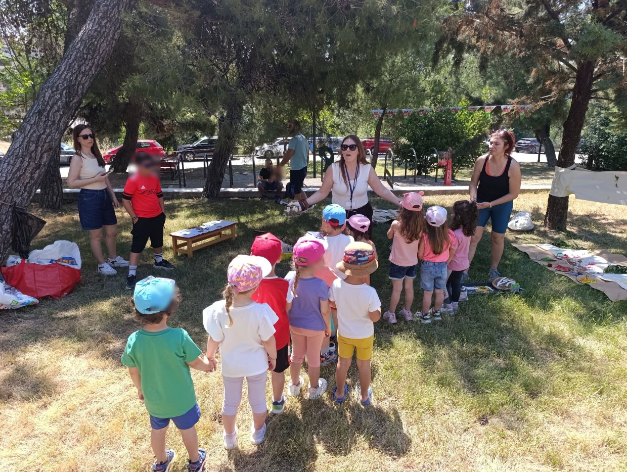 “Μικροί εξερευνητές στη φύση” τα παιδιά των Παιδικών Σταθμών